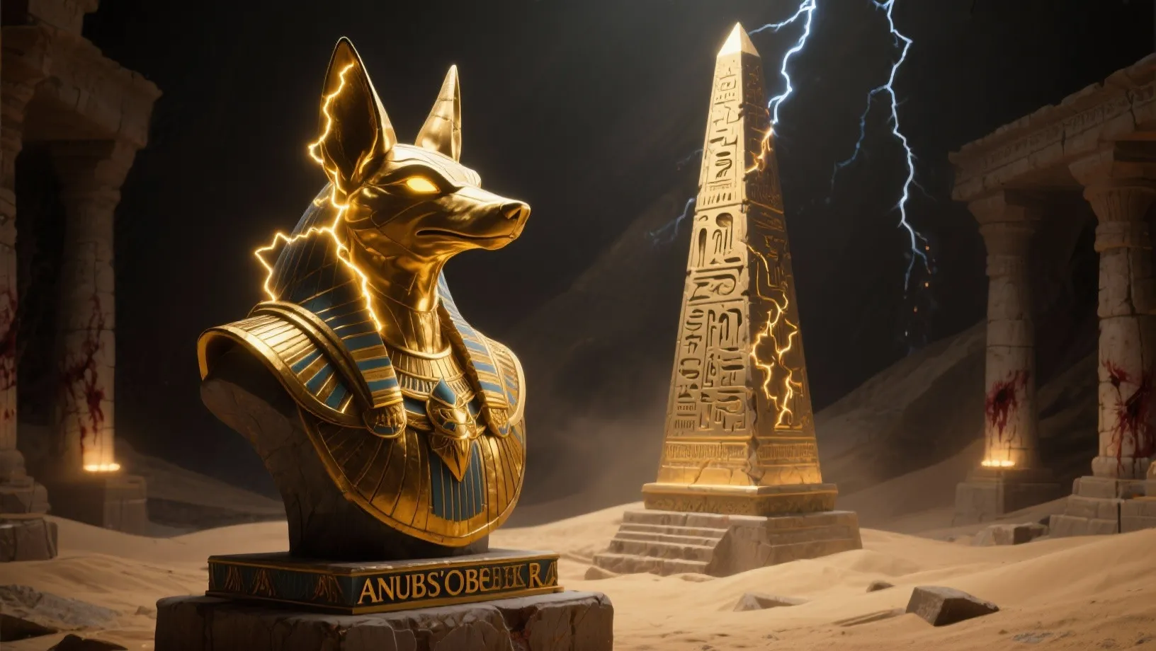 Anubis Obelisk